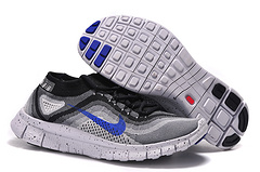 Nike Flyknit 5.0 Grey Blue Black Men Shoes Korea